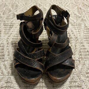 Bed Stu Juliana Platform Wedge Sandal